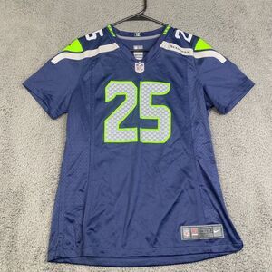 Nike On Field Seattle Women's Seahawks Jersey Size L Richard Sherman #25